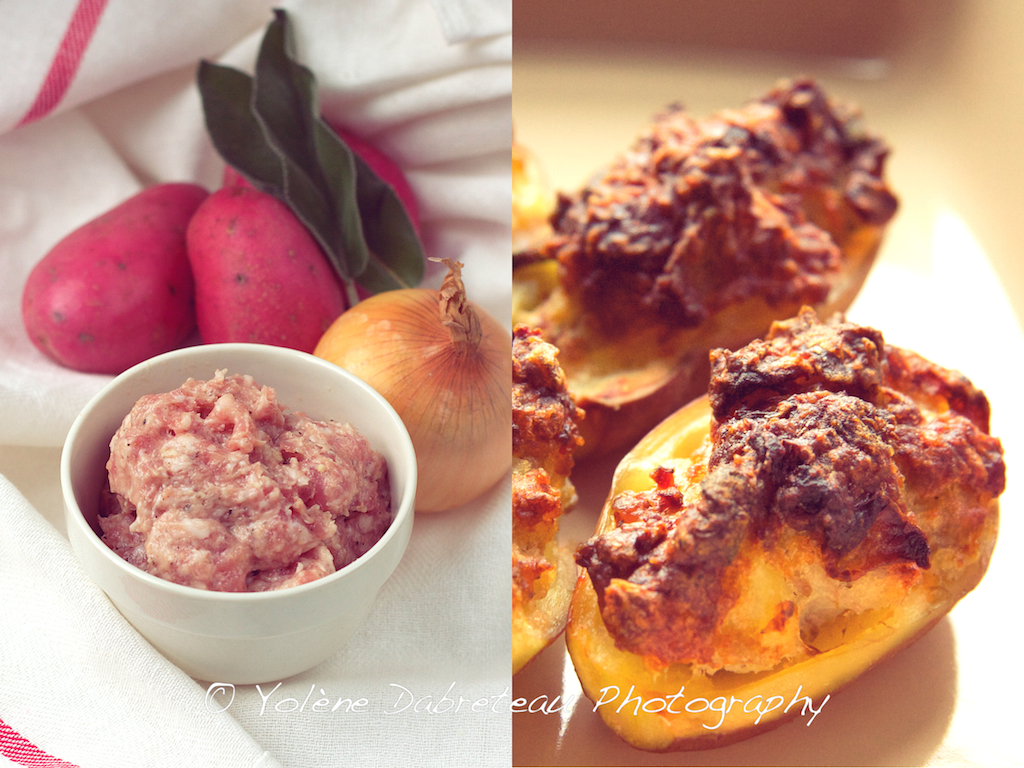 Sausage Meat, Mashed Potatoes, Onion and Sage Stuffing and Stuffed Potatoes Recipe