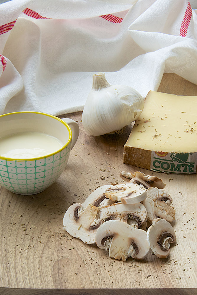 Mushroom and Comté Cheese Tartlets Recipe