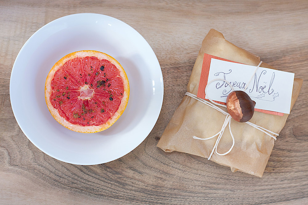 Grilled Grapefruit with Juniper Berries and Honey Recipe