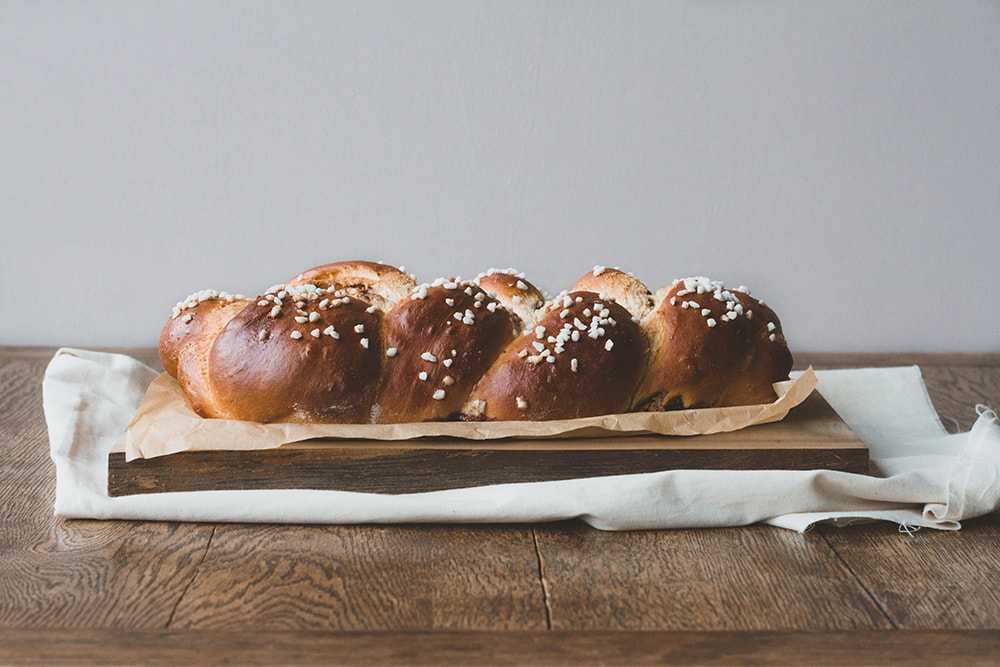 Blackberry and Cashew Butter Challah Bread Recipe