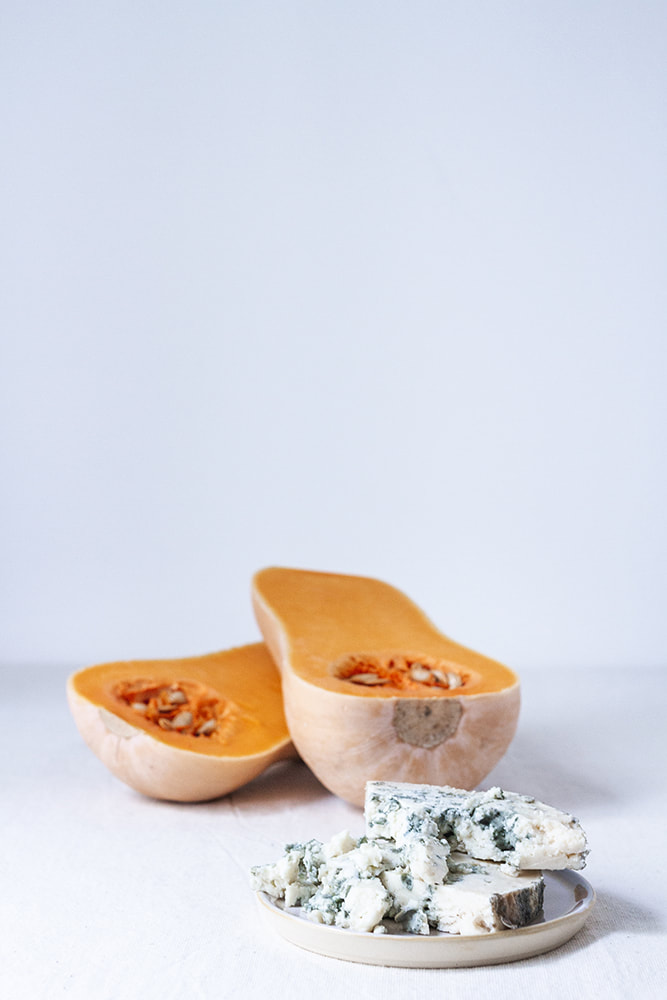 Butternut and Blue Cheese Quiche Recipe