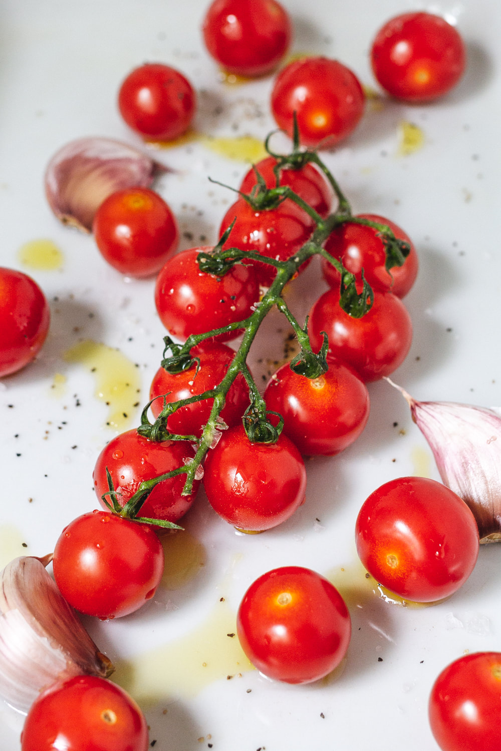 Roasted Vine Cherry Tomatoes Recipe