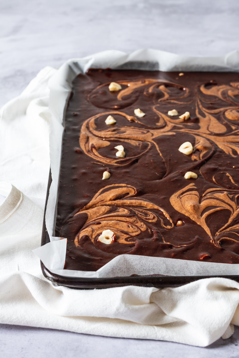 Almond and Hazelnut Chocolate Brownies Recipe