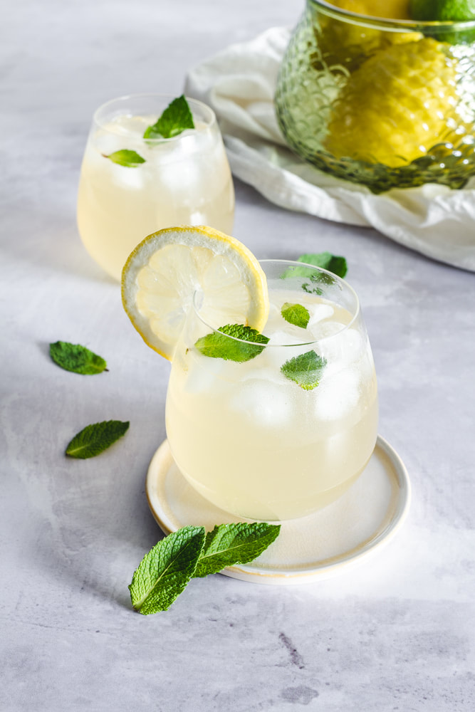 A refreshing summer time recipe for lemon, lime and mint soft drink.