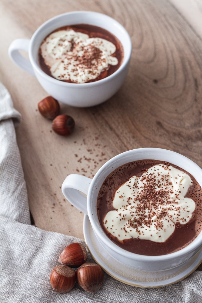 Hazelnut Praline Hot Chocolate Recipe
