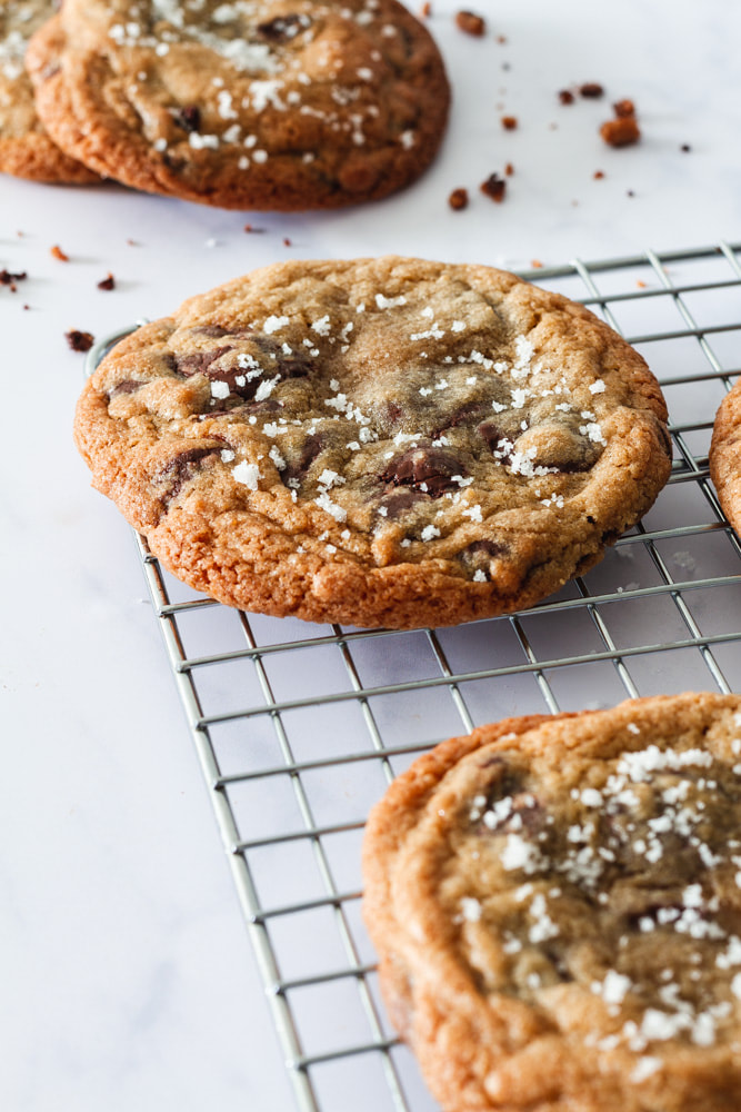 Chocolate Chips Cookies with Fleur de Sel Recipe