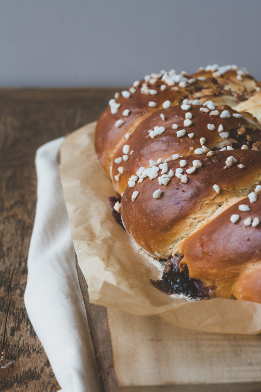 Blackberry and Cashew Butter Challah Bread Recipe
