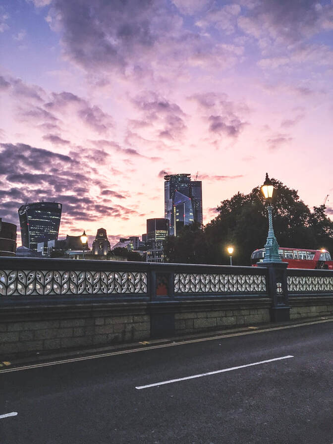London City Guide - Sunset near Tower Bridge